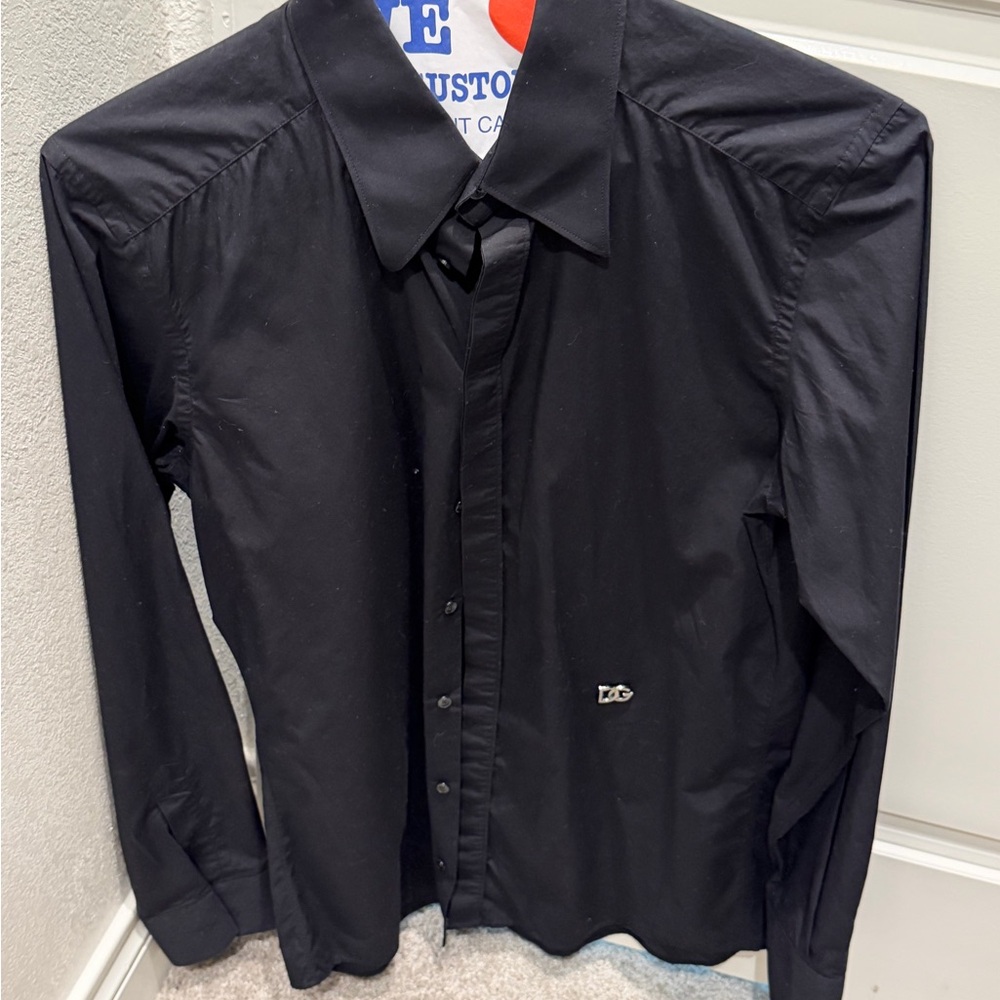 Dolce & Gabbana Classic Black Dress Shirt